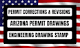do city permit drawings as arizona architect for engineering plans as engineer