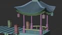 create realistic 3d environment design,hard surface modeling