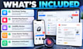 do qa testing, usability testing, bug reports and app review
