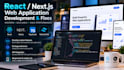 develop or fix your react or nextjs web application