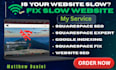 fix squarespace SEO, mobile, speed forms mobile performance and website issues