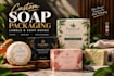 design custom soap packaging, labels and soap boxes