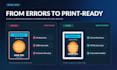fix your print ready PDF with bleed, cmyk and crop marks