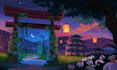 design custom pixel art cityscape game background and 2d environment
