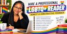 beta read and sensitivity read your lgbtq romance novel as queer reader
