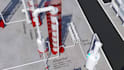 create 3d industrial animation chemical plant walkthrough technical  process