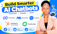 setup voiceflow andbot manychat chatfuel hubspot chatbot builder freshchat