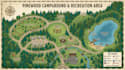 create campground maps, rv park maps, campsite layouts and site plan
