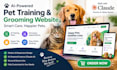 build an ai pet training and grooming website or app using claude ai