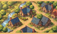 pixel art tileset game asset tilemap top down pixel tileset sprite sheet