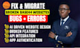 fix base44 bug, base44 website, base44 migration, base44 expert in just 1 hour