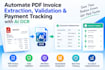 automate PDF invoice extraction, validation and payment tracking with ai ocr