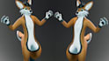create custom vrchat avatar furry avatar with toggles sfw vrm unity 3d model