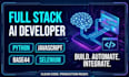 be full stack ai developer base44 python javascript selenium software engineer