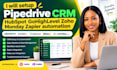 setup pipedrive CRM hubspot go up and automate your pipedrive CRM sales pipeline