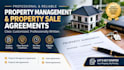 create a property management and property sale agreement