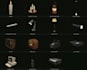 create ps1 psx low poly horror game props and puzzle items