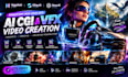 create ai cgi ads, cinematic ai videos and vfx
