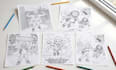 create personalized coloring books for kids