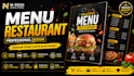 design a professional restaurant menu