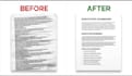 edit and redesign your document professionally