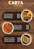 design a professional restaurant menu in canva