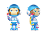 design cute 3d characters and toys for 3d printing rendering