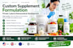 develop custom supplement formulation, private label, and nutraceutical formula