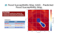 create a flood risk and susceptibility map using gis and machine learning