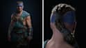 create fantasy creature concept art, monster design and game character models