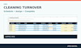 create an airbnb expense and cleaning turnover spreadsheet