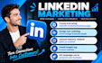 setup linkedin business company page, ad campaign and post content