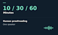 transcribe english audio with ai and human proofreading