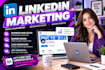 do linkedin marketing and manage ads campaign