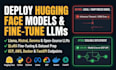 deploy hugging face models, fine tune llama, mistral, gemma on gcp