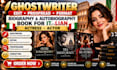 ghostwrite edit proofread biography autobiography book for italian actress actor