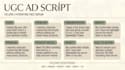 write engaging ugc ad scripts with hooks and ctas
