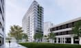 optimize fbx blend obj glf 3d building model, 3ds max house, low poly building