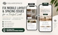 fix squarespace mobile layout, overlapping text and fluid engine spacing css fix
