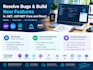 develop full stack app in asp dot net core and react
