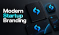 design a saas startup logo and visual identity