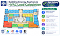 calculate hvac heating and cooling load in hap, energyplus