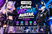 create a custom vrchat avatar with a unique 3d character design