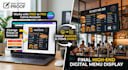 Design an editable canva 4k digital tv menu board by Lilly_artdesign ...