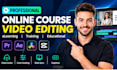online course videos, elearning lessons and training videos