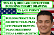 do city permit drawing as texas ohio architect for building permit drawing plans
