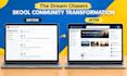 do skool online community manager, skool community promotion and skool growth