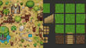 do pixel art tileset tilemap rpg maker game asset 2d top down environment tiles