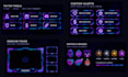 design a custom stream overlay for twitch, kick and youtube