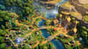design 3d unity game map, open world map, unity terrain map, 3d game environment